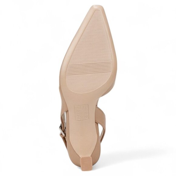 Naturalizer Dalary Size 8 W Creme Brulee Slingback Comfortable Low Heel Pump - Picture 9 of 16
